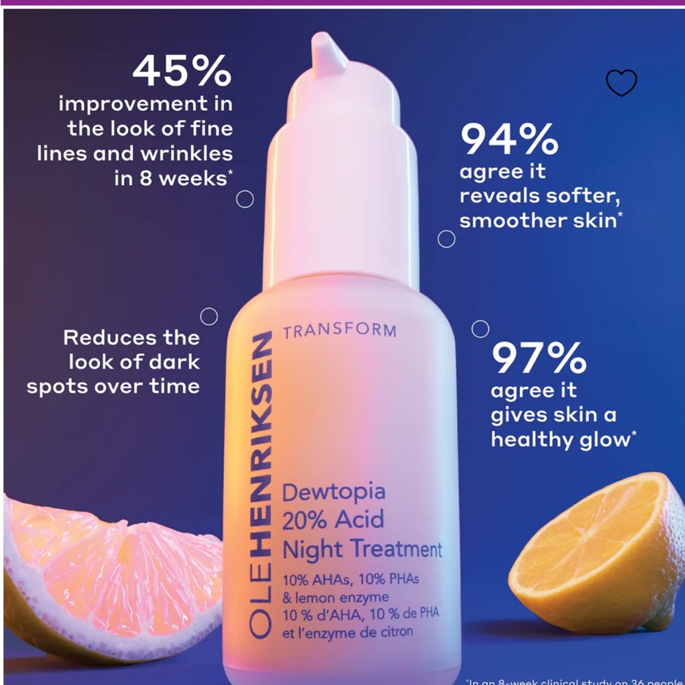 Ole Henriksen Dewtopia Night Treatment Serum .5 oz 3 pack - Picture 5 of 6
